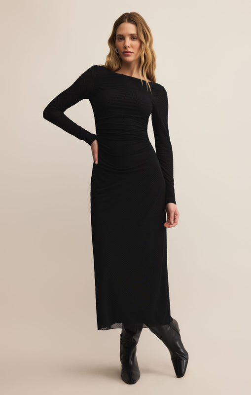 Spellbound Mesh Midi Dress-Dresses-Vixen Collection, Day Spa and Women's Boutique Located in Seattle, Washington