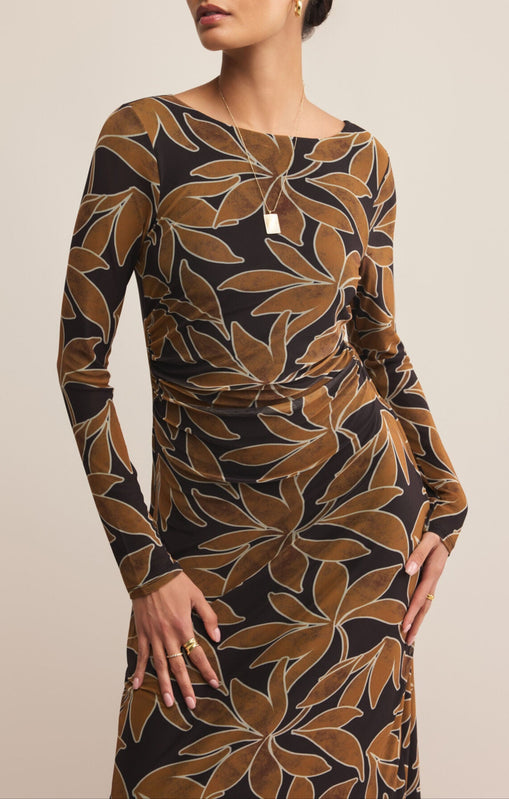 Spellbound Nox Floral Dress-Dresses-Vixen Collection, Day Spa and Women's Boutique Located in Seattle, Washington