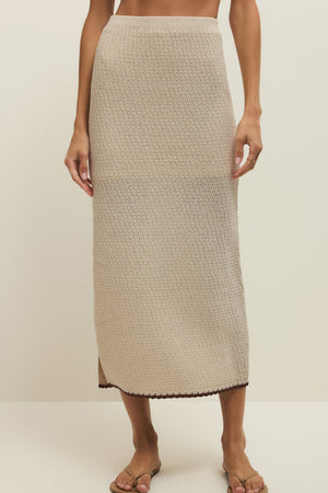 Yessenia Whipstitch Skirt-Skirts-Vixen Collection, Day Spa and Women's Boutique Located in Seattle, Washington