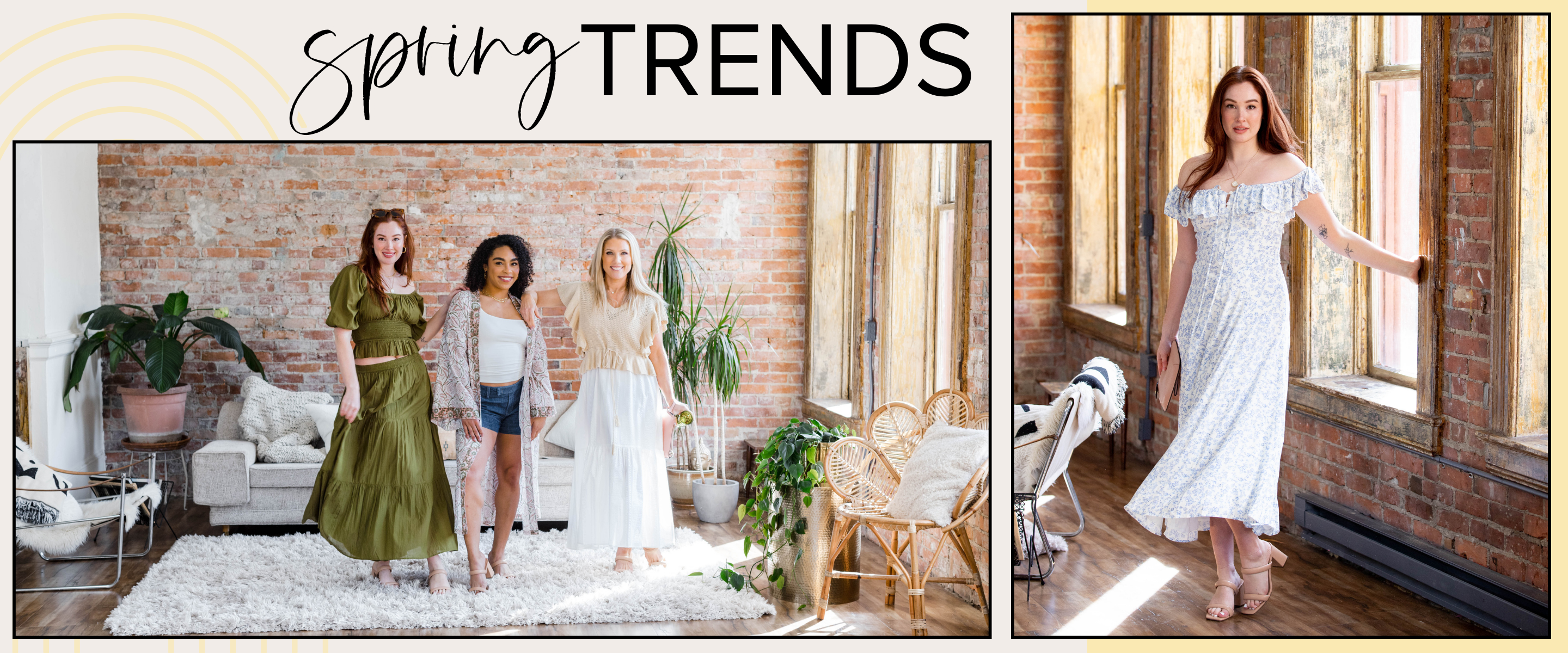 Spring Trends Collection | Image of women wearing new arrivals from Vixen Collection in Seattle, WA