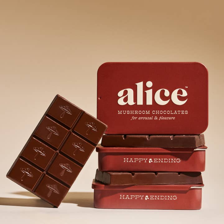 Alice Mushroom Chocolate-Herbal Supplements-Vixen Collection, Day Spa and Women's Boutique Located in Seattle, Washington