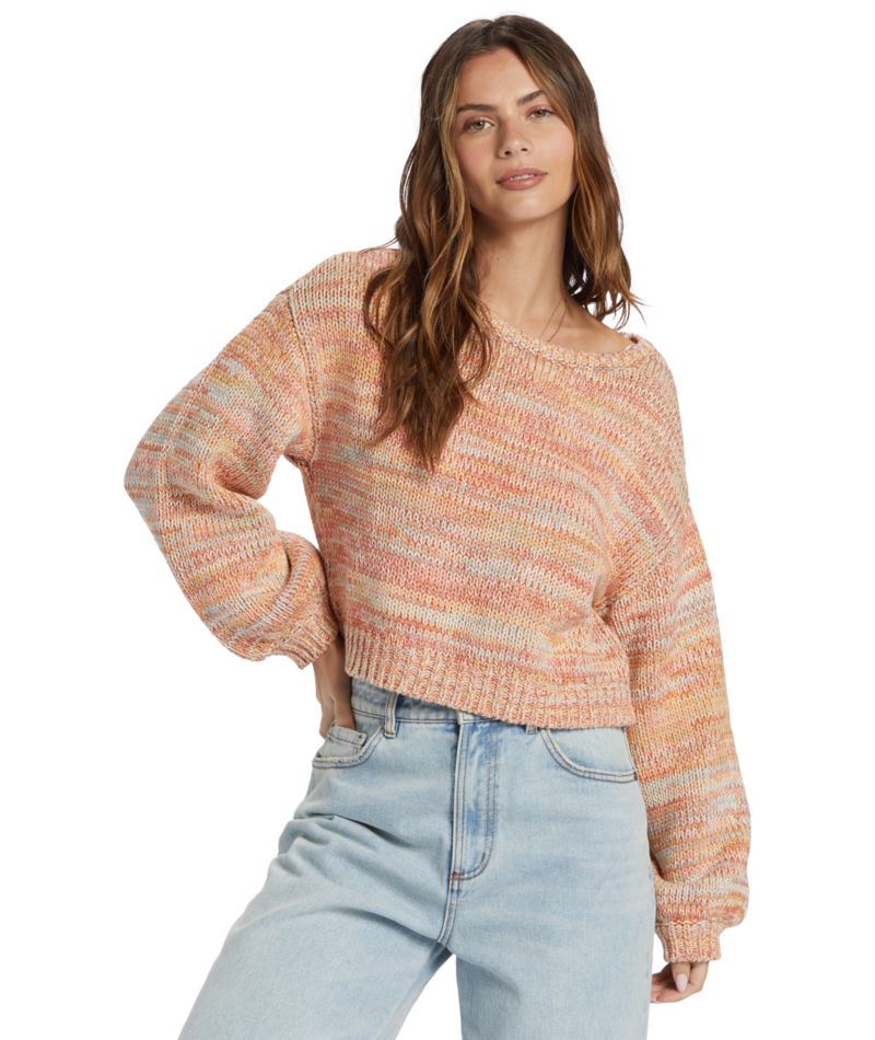 Vivid Sun Pullover Sweater-Sweaters-Vixen Collection, Day Spa and Women's Boutique Located in Seattle, Washington