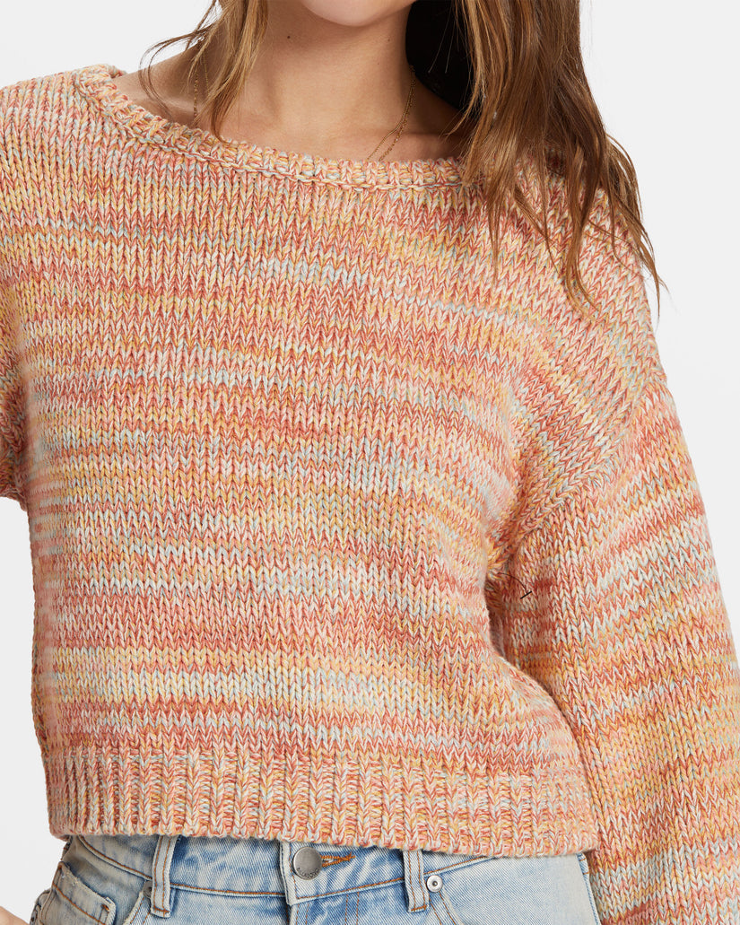 Vivid Sun Pullover Sweater-Sweaters-Vixen Collection, Day Spa and Women's Boutique Located in Seattle, Washington