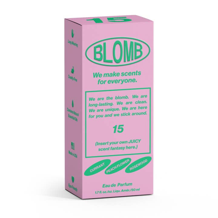 Blomb No.15 Eau De Parfum-Perfume-Vixen Collection, Day Spa and Women's Boutique Located in Seattle, Washington