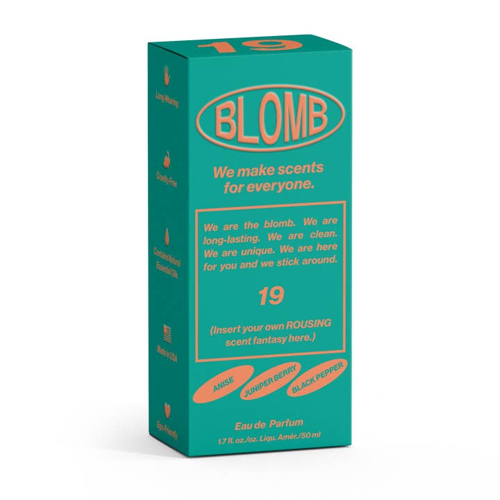 Blomb No.19 Eau De Parfum-Perfume-Vixen Collection, Day Spa and Women's Boutique Located in Seattle, Washington