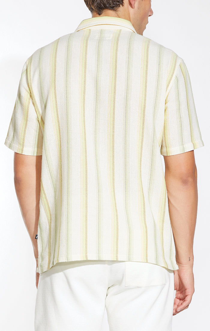 Corfu Basket Weave Shirt-Men's Tops-Vixen Collection, Day Spa and Women's Boutique Located in Seattle, Washington