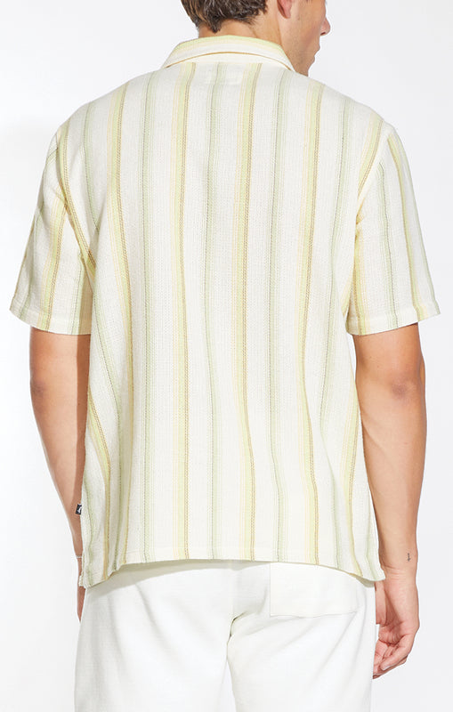 Corfu Basket Weave Shirt-Men's Tops-Vixen Collection, Day Spa and Women's Boutique Located in Seattle, Washington