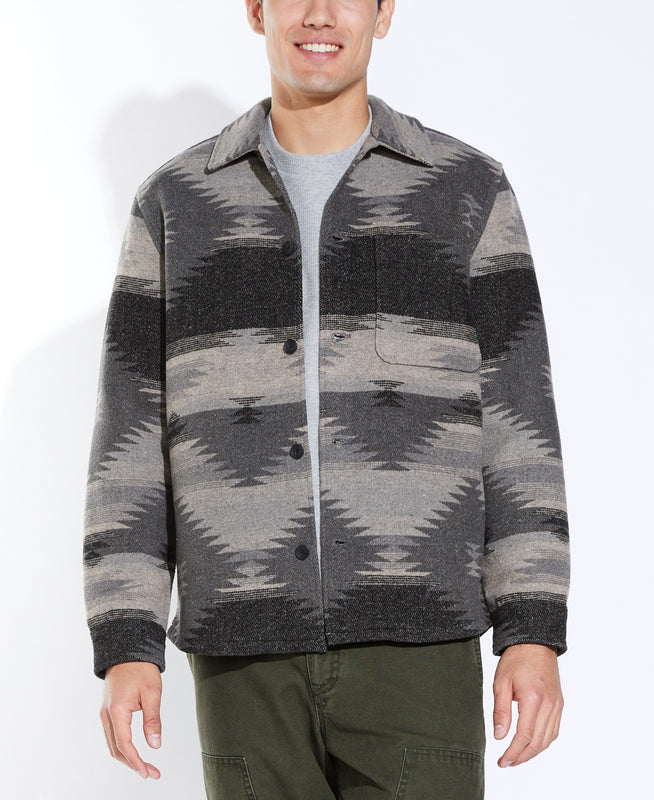 Cunningham Shacket-Men's Outerwear-Vixen Collection, Day Spa and Women's Boutique Located in Seattle, Washington