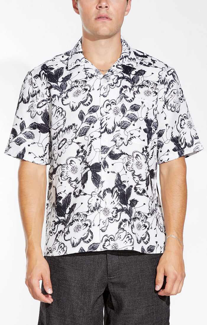 Curson Resort Shirt-Men’s Tops-Vixen Collection, Day Spa and Women's Boutique Located in Seattle, Washington