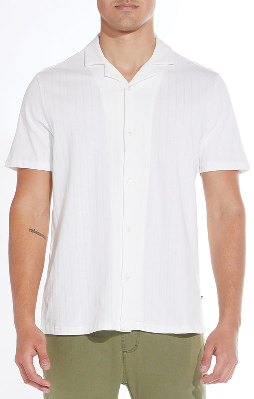 Dawson Pointelle Shirt-Men's Tops-Vixen Collection, Day Spa and Women's Boutique Located in Seattle, Washington