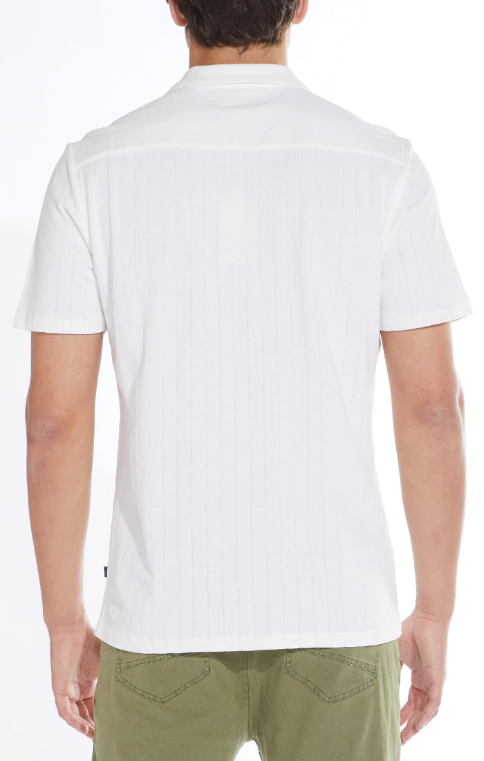 Dawson Pointelle Shirt-Men's Tops-Vixen Collection, Day Spa and Women's Boutique Located in Seattle, Washington