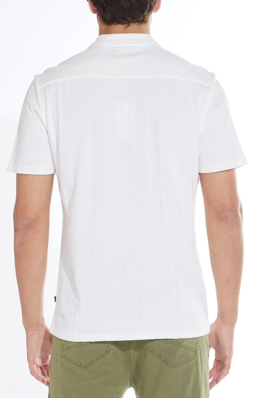 Dawson Pointelle Shirt-Men's Tops-Vixen Collection, Day Spa and Women's Boutique Located in Seattle, Washington