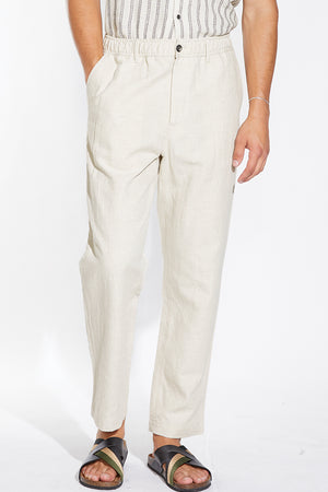Dune Linen Pants-Men's Bottoms-Vixen Collection, Day Spa and Women's Boutique Located in Seattle, Washington