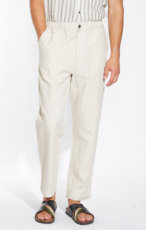 Dune Linen Pants-Men's Bottoms-Vixen Collection, Day Spa and Women's Boutique Located in Seattle, Washington