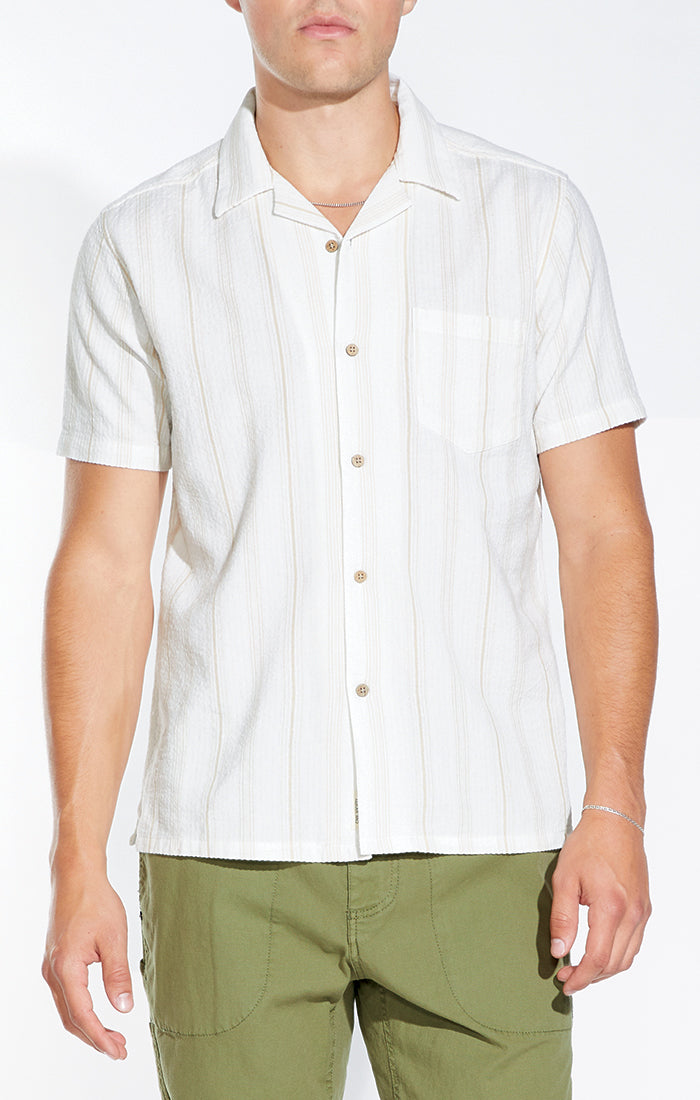 Vasto Resort Woven Top-Men's Tops-Vixen Collection, Day Spa and Women's Boutique Located in Seattle, Washington