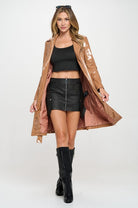 On A Mission Trench Coat-Coats-Vixen Collection, Day Spa and Women's Boutique Located in Seattle, Washington