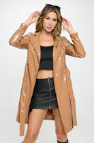 On A Mission Trench Coat-Coats-Vixen Collection, Day Spa and Women's Boutique Located in Seattle, Washington