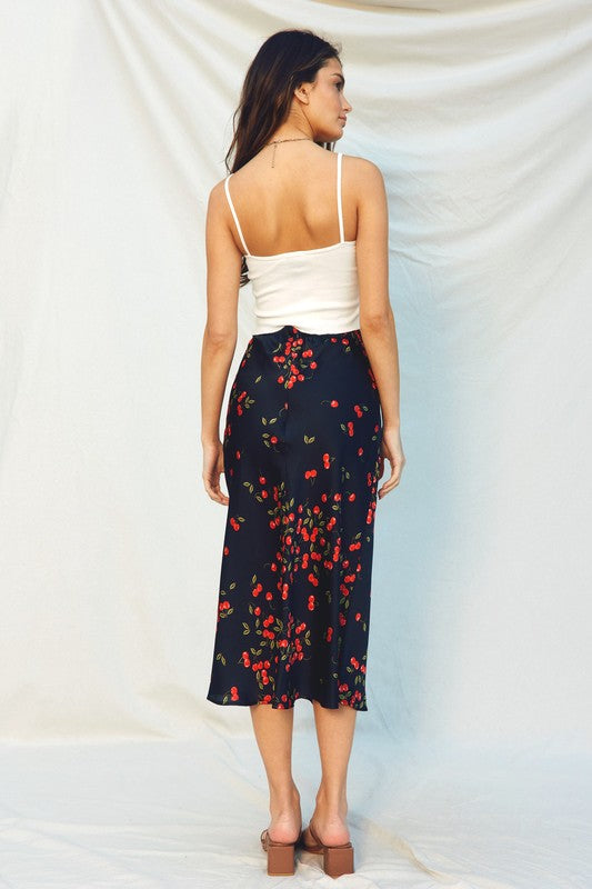 90’s Cherry Bomb Skirt-Skirts-Vixen Collection, Day Spa and Women's Boutique Located in Seattle, Washington