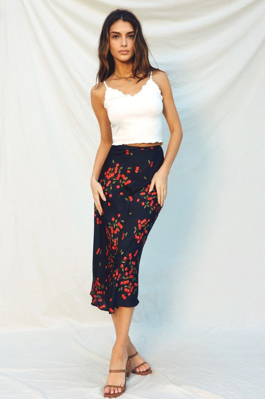 Women s 90s Cherry Bomb Skirt Vixen Collection Seattle Wa Cherry Large