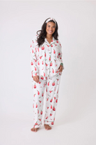 Cranberries & Cocktails Flannel PJ Set-Loungewear Set-Vixen Collection, Day Spa and Women's Boutique Located in Seattle, Washington