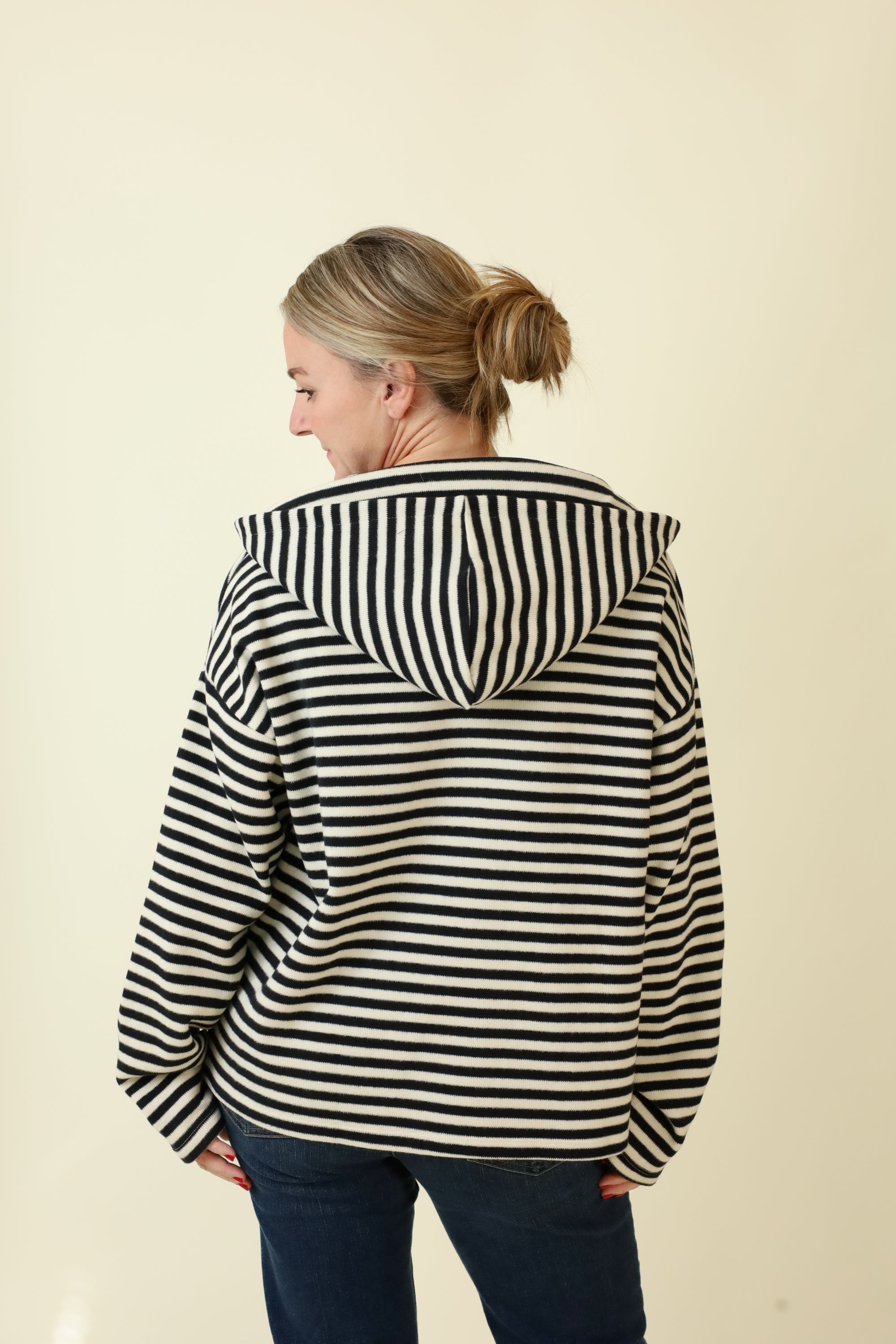 Midnight Tide Zip Up-Sweatshirts-Vixen Collection, Day Spa and Women's Boutique Located in Seattle, Washington