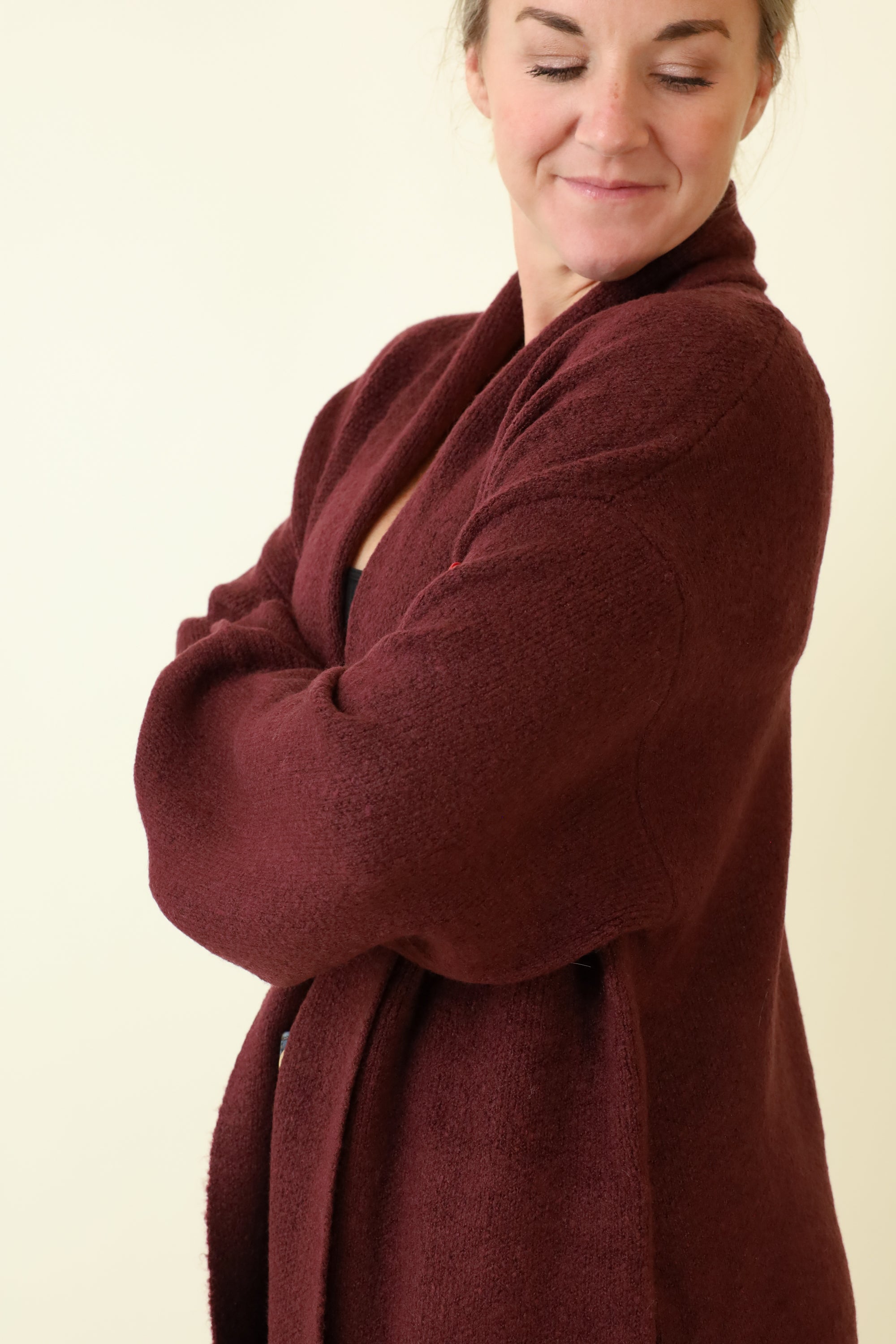 Longline Duster Sweater-Sweaters-Vixen Collection, Day Spa and Women's Boutique Located in Seattle, Washington