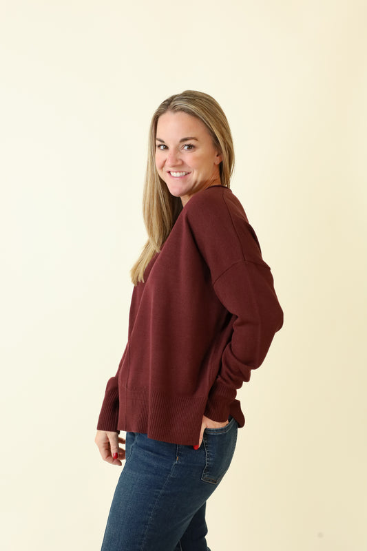 Maple Hallow Sweater-Sweaters-Vixen Collection, Day Spa and Women's Boutique Located in Seattle, Washington