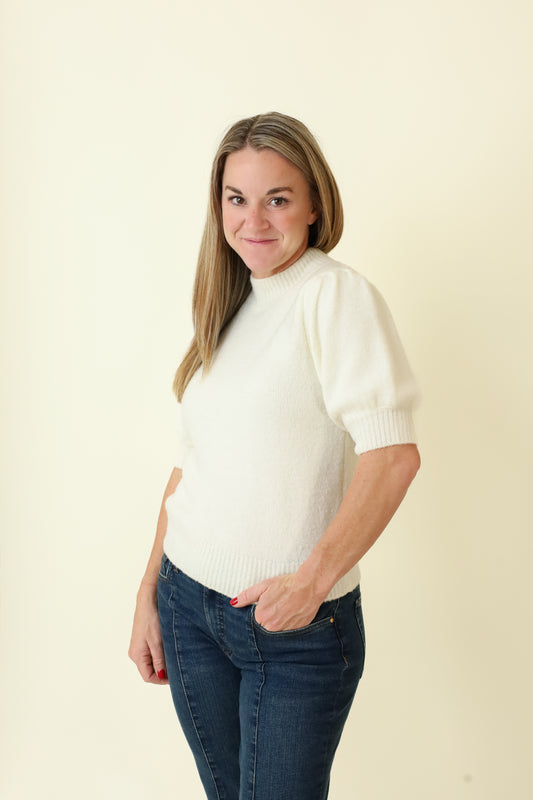 The Cloud Knit Top-Sweaters-Vixen Collection, Day Spa and Women's Boutique Located in Seattle, Washington