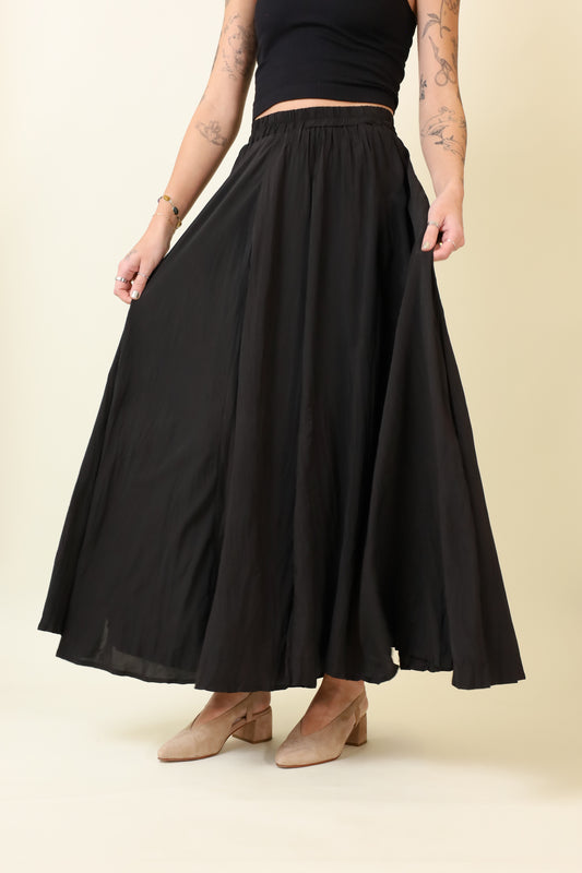 Lissa Crinkled Maxi Skirt-Skirts-Vixen Collection, Day Spa and Women's Boutique Located in Seattle, Washington