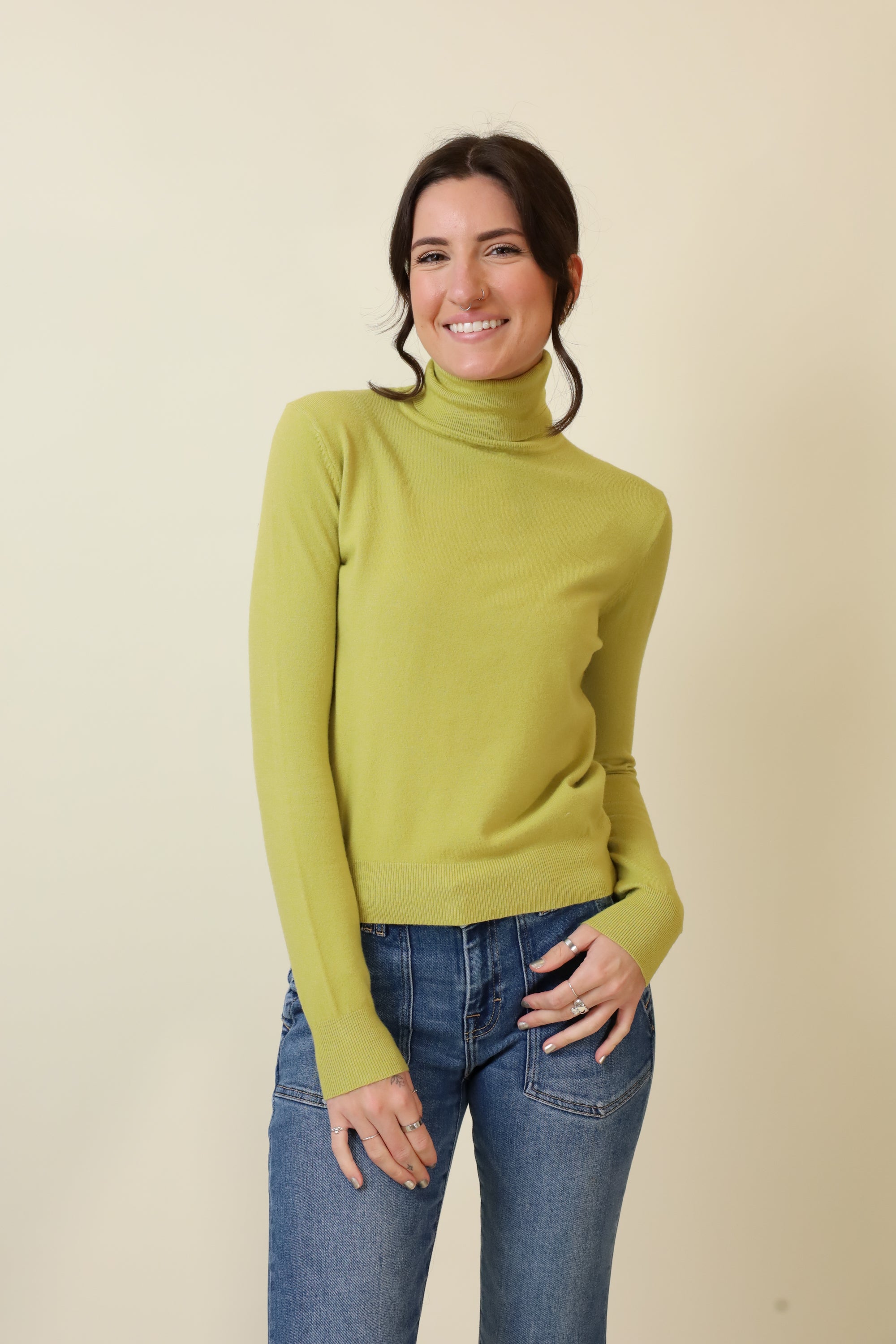 Mohair Mornings Turtle Neck-Sweaters-Vixen Collection, Day Spa and Women's Boutique Located in Seattle, Washington