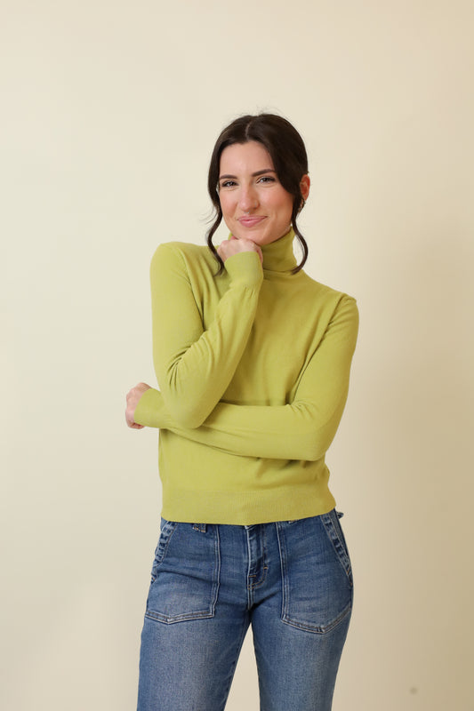 Mohair Mornings Turtle Neck-Sweaters-Vixen Collection, Day Spa and Women's Boutique Located in Seattle, Washington