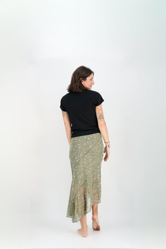 Ditsy Daisy Skirt-Skirts-Vixen Collection, Day Spa and Women's Boutique Located in Seattle, Washington