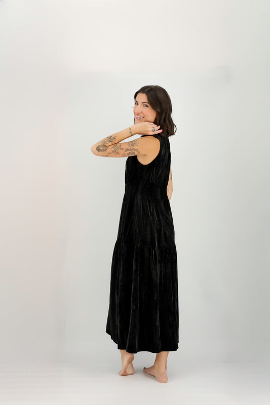 Sable Midi Dress-Dresses-Vixen Collection, Day Spa and Women's Boutique Located in Seattle, Washington