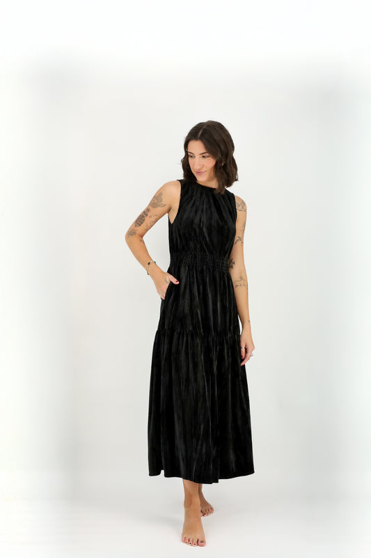 Sable Midi Dress-Dresses-Vixen Collection, Day Spa and Women's Boutique Located in Seattle, Washington