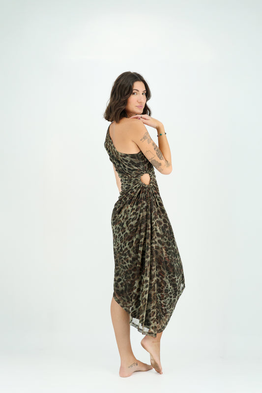 Maneater Midi Dress-Dresses-Vixen Collection, Day Spa and Women's Boutique Located in Seattle, Washington