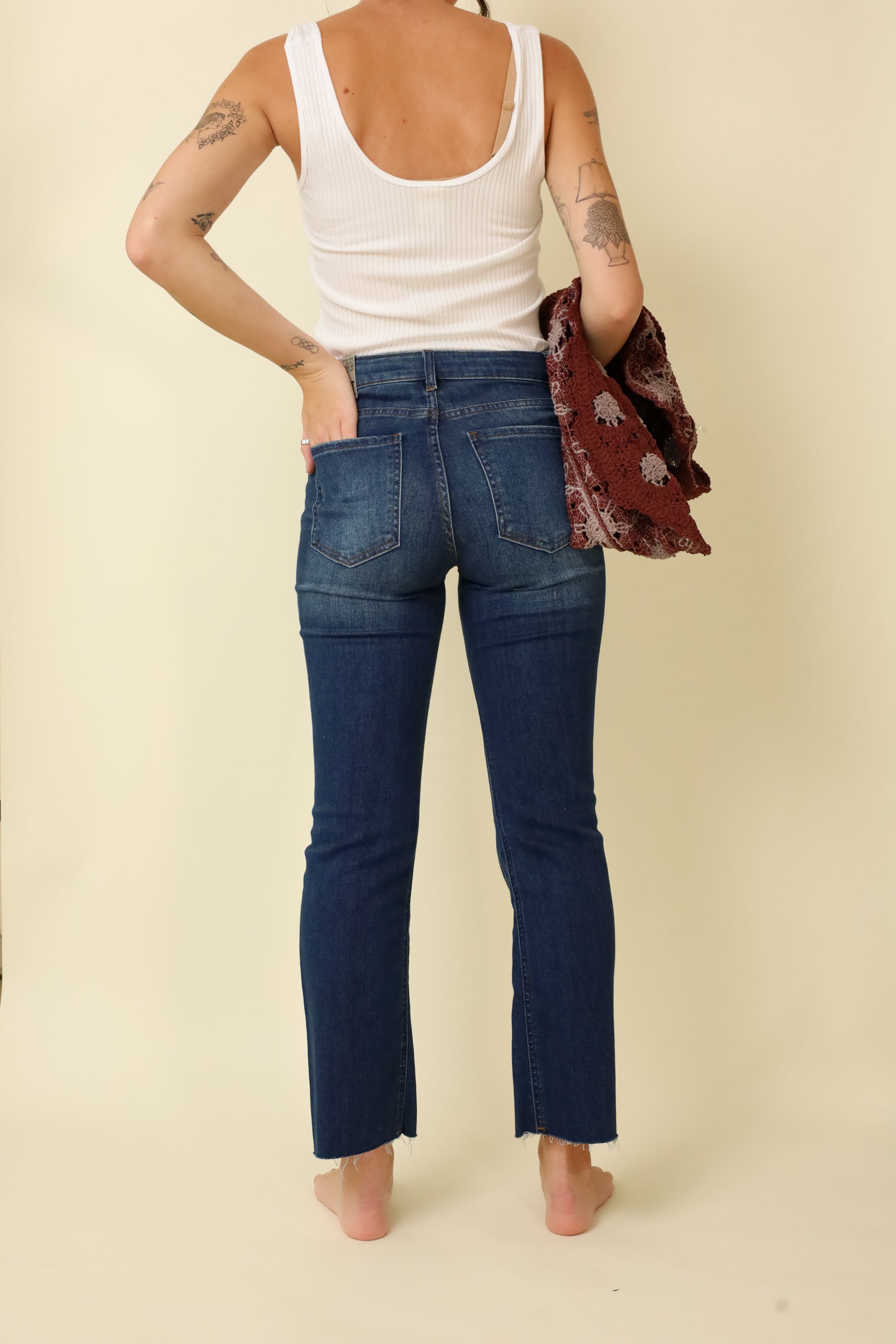 KUT Kelsey High Rise Ankle Flare-Denim-Vixen Collection, Day Spa and Women's Boutique Located in Seattle, Washington