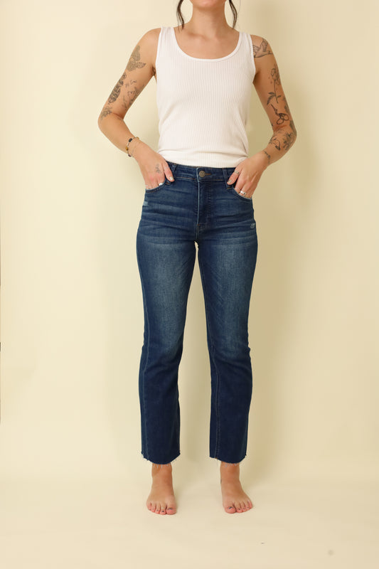 KUT Kelsey High Rise Ankle Flare-Denim-Vixen Collection, Day Spa and Women's Boutique Located in Seattle, Washington