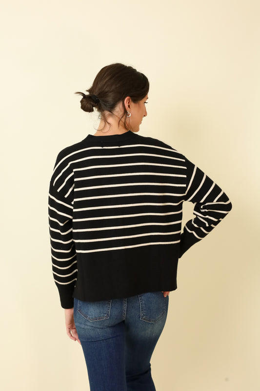 Ivory Eclipse Cardigan-Sweaters-Vixen Collection, Day Spa and Women's Boutique Located in Seattle, Washington