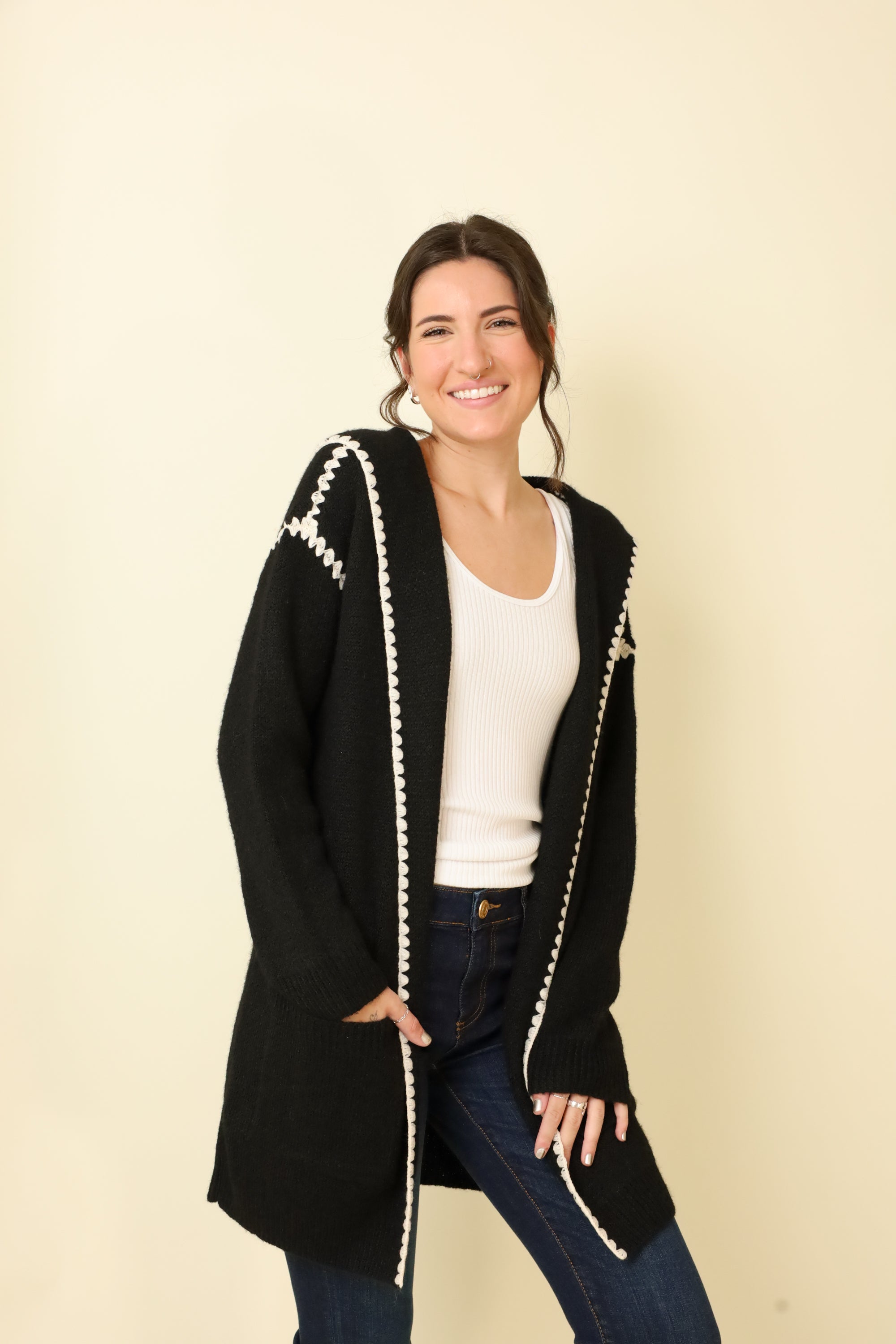 The Loom Cardigan-Sweaters-Vixen Collection, Day Spa and Women's Boutique Located in Seattle, Washington