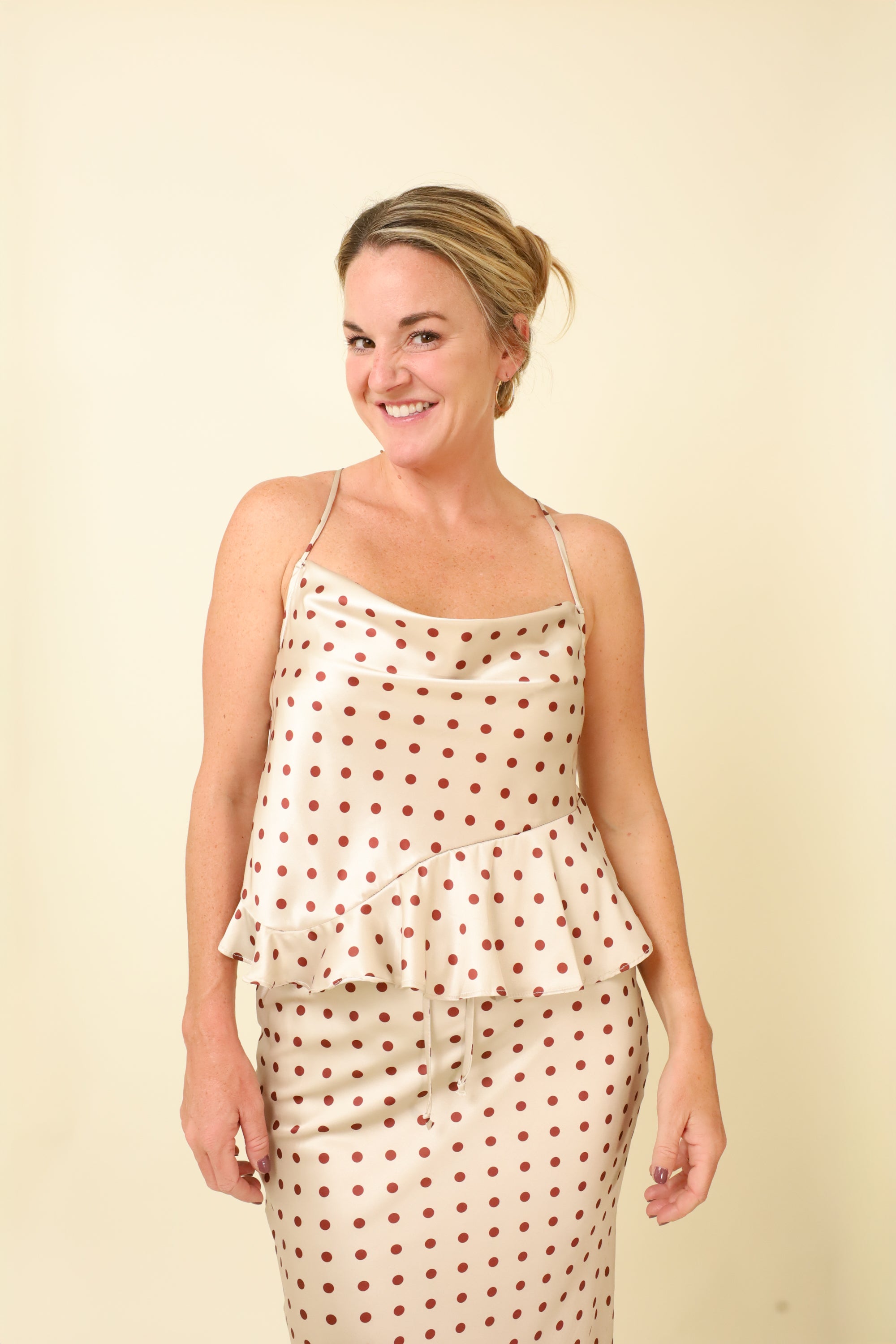 Sugar Dot Tank-Tank Tops-Vixen Collection, Day Spa and Women's Boutique Located in Seattle, Washington