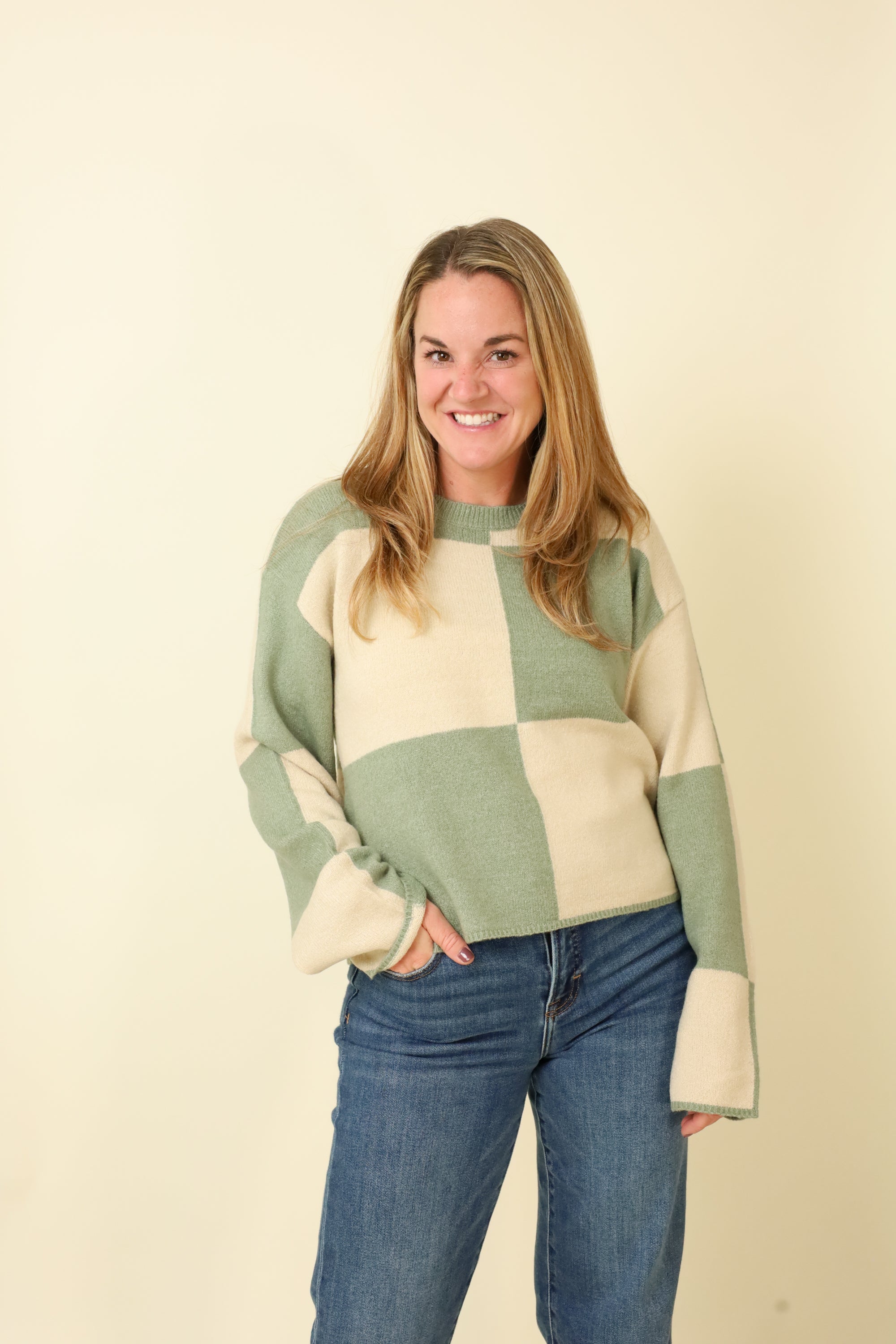 Checkmate Sweater-Sweaters-Vixen Collection, Day Spa and Women's Boutique Located in Seattle, Washington