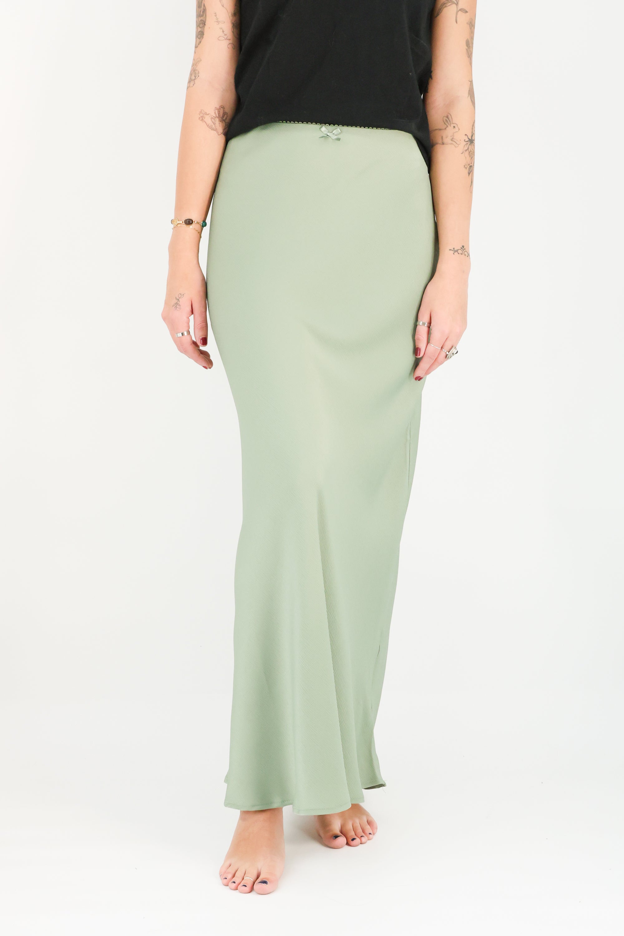 Moonlit Drape Skirt-Skirts-Vixen Collection, Day Spa and Women's Boutique Located in Seattle, Washington