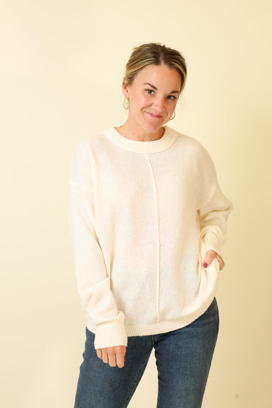 Pebble Soft Sweater-Sweaters-Vixen Collection, Day Spa and Women's Boutique Located in Seattle, Washington