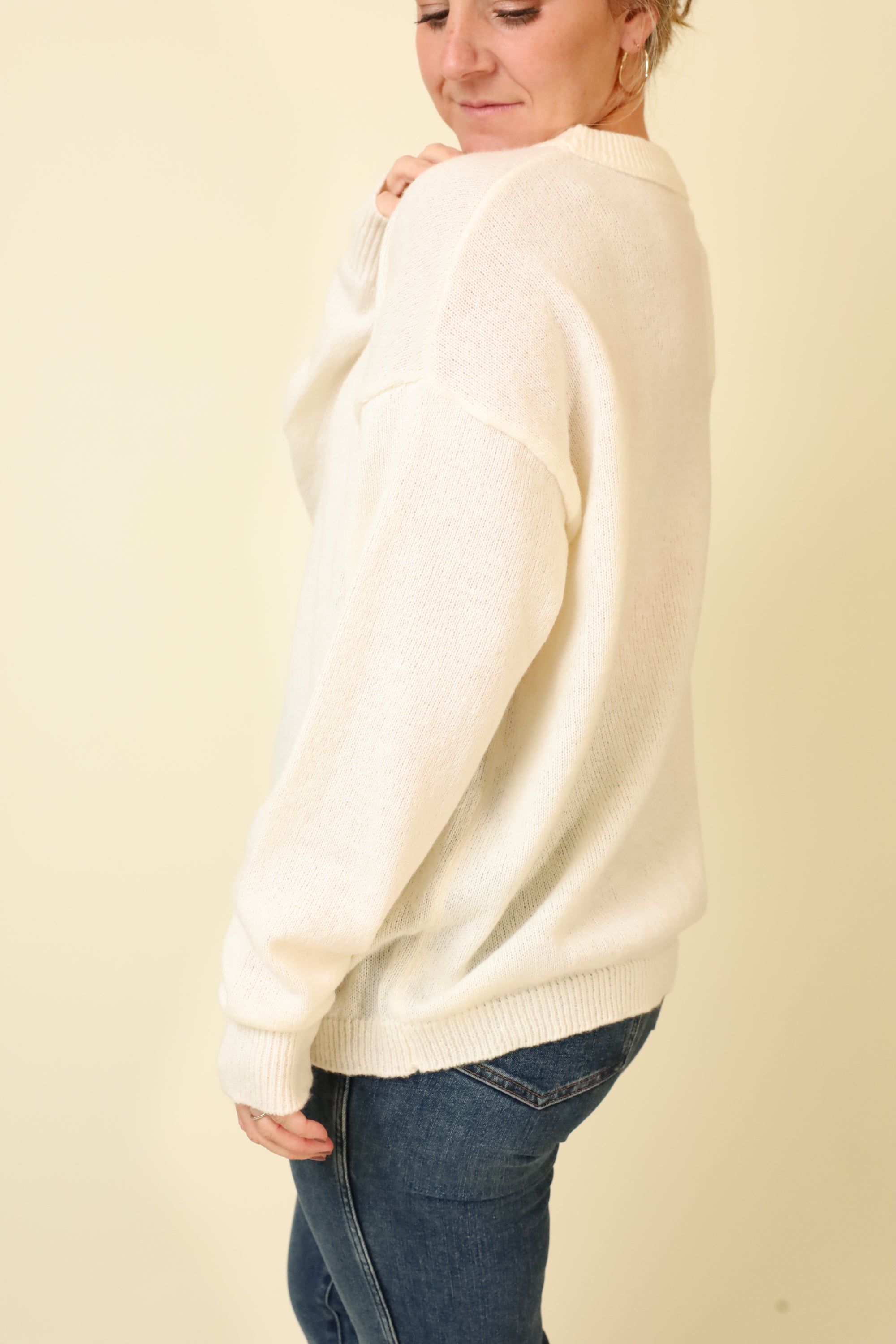 Pebble Soft Sweater-Sweaters-Vixen Collection, Day Spa and Women's Boutique Located in Seattle, Washington