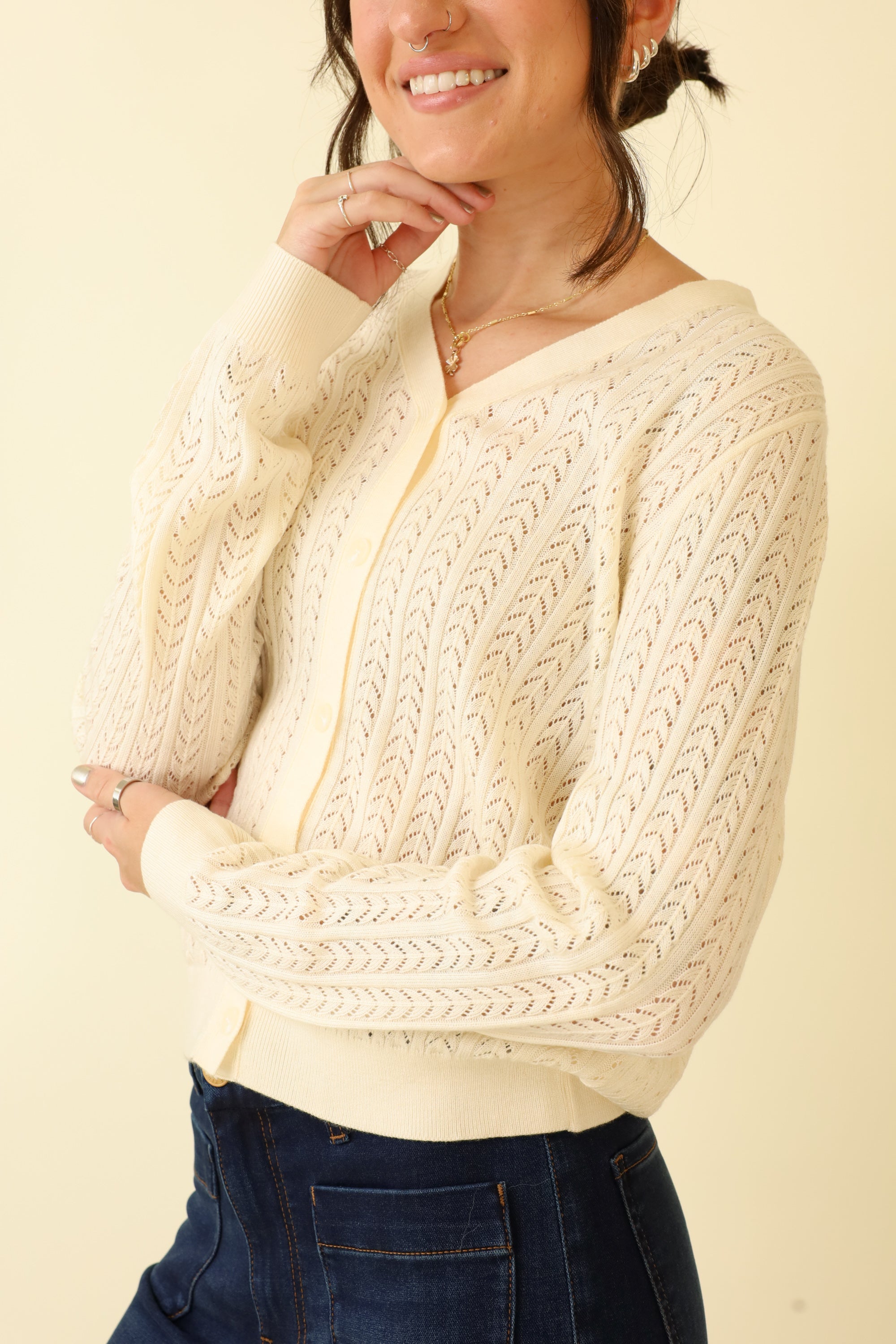 Opaline Cardigan-Cardigans-Vixen Collection, Day Spa and Women's Boutique Located in Seattle, Washington