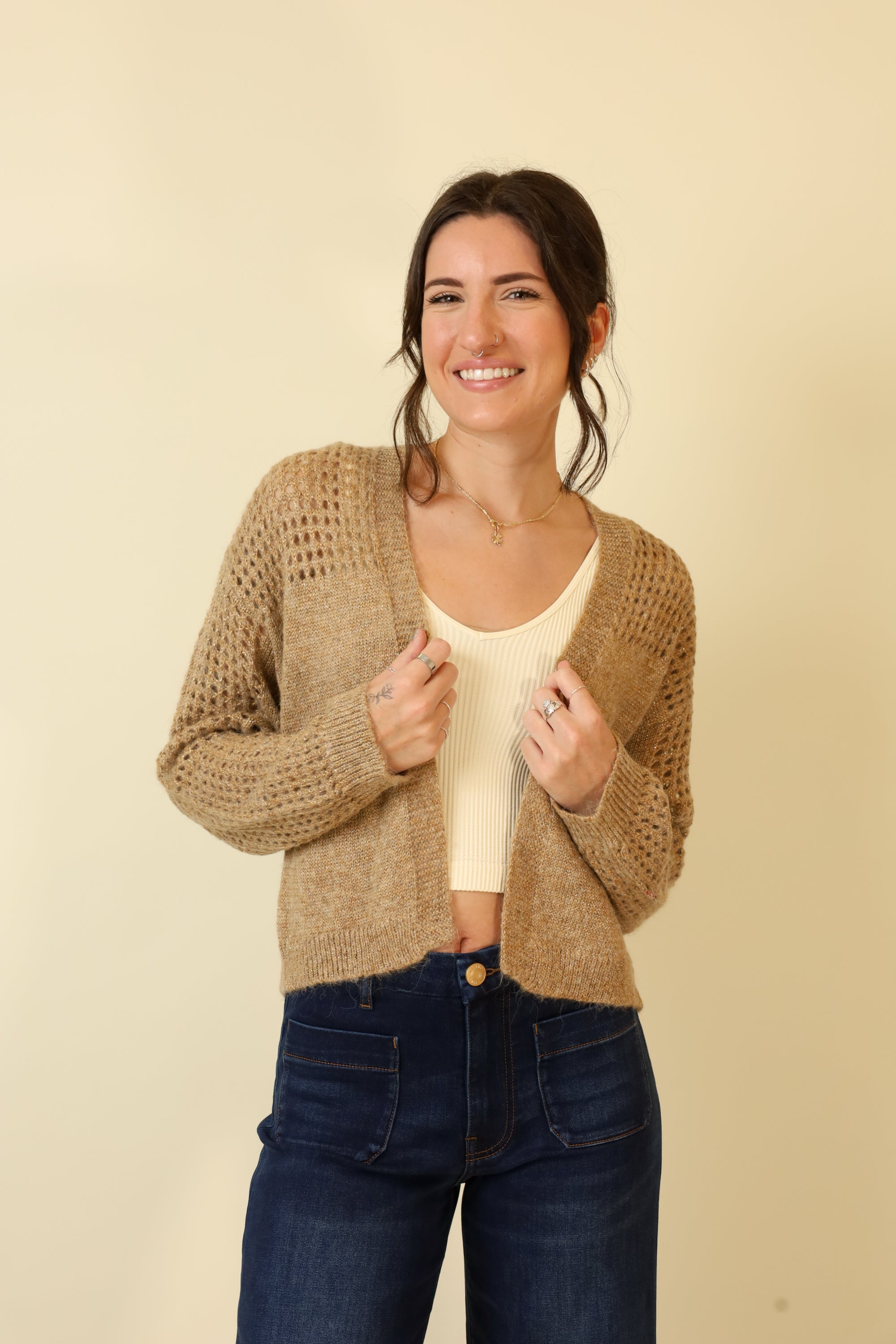 Starlight Cardigan-Sweaters-Vixen Collection, Day Spa and Women's Boutique Located in Seattle, Washington