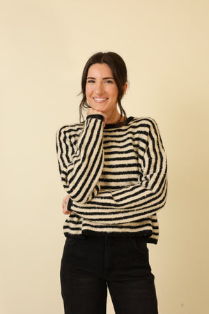 Daydream Stripes Sweater-Sweaters-Vixen Collection, Day Spa and Women's Boutique Located in Seattle, Washington