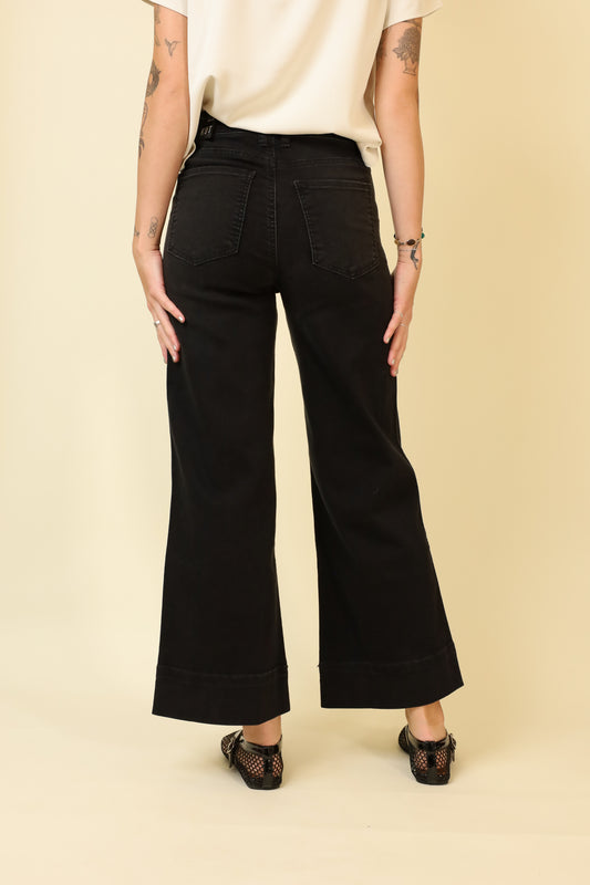 KUT Meg High Rise Fab Ab Wide Leg Long Inseam Jeans-Denim-Vixen Collection, Day Spa and Women's Boutique Located in Seattle, Washington
