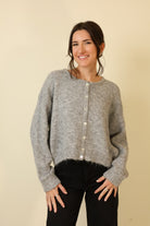 Ashen Glow Cardigan-Sweaters-Vixen Collection, Day Spa and Women's Boutique Located in Seattle, Washington