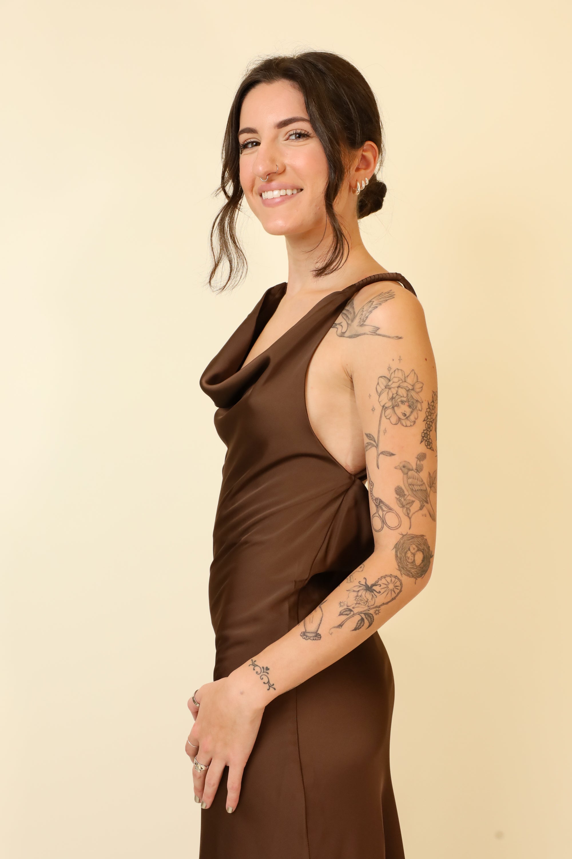 Verano Twist Maxi Dress-Dresses-Vixen Collection, Day Spa and Women's Boutique Located in Seattle, Washington